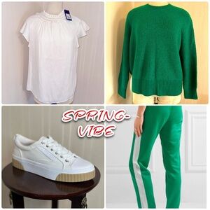 SPRING-VIBE EDIT | Clothes Sz 12-14. | Shoes Sz 7
